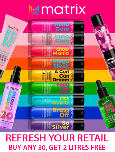 2026 Matrix Retail and Styling Starter Package - Buy Any 30 Retail Products and Get 1 Litre of Shamp