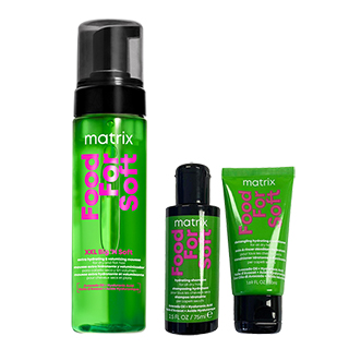 Matrix Food For Soft XXL Mousse With FOC Mini Shampoo & Conditioner Duo