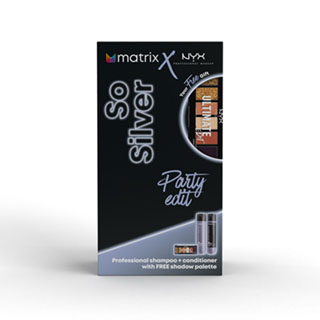 Matrix Total Results + NYX So Silver Gift Pack with Utopia Eyeshadow Pallet