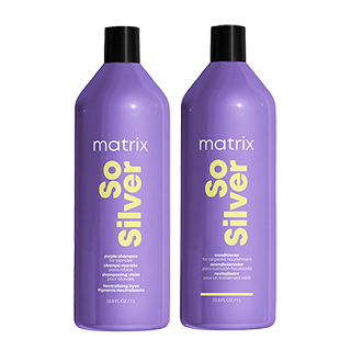 Matrix So Silver Shampoo and Conditioner Litre Duo