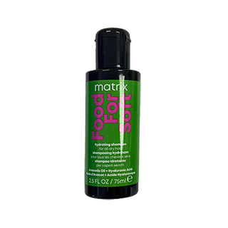 Total Results Mini Travel Size Food For Soft Hydrating Shampoo 75ml