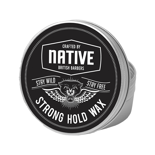 Native British Barbers - Strong Hold Wax 100ml
