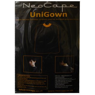 Neocape White Pinstripe Barber Cape