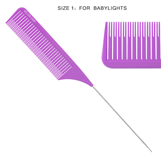 Vellen Weave Comb Purple Set of 3 Sizes