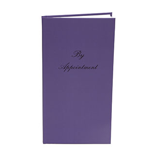 Lilac Appointment Book 3 Column
