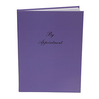 Lilac Appointment Book 6 Column