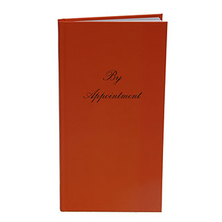 Orange Appointment Book 3 Column