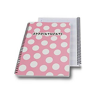 APPOINTMENT BOOK POLKA - PINK