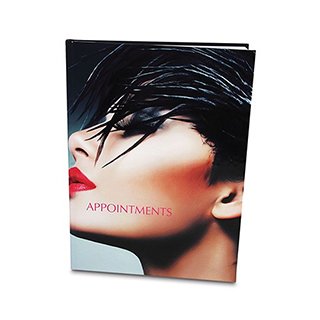 Premium Dark Appointment Book- 6 Col