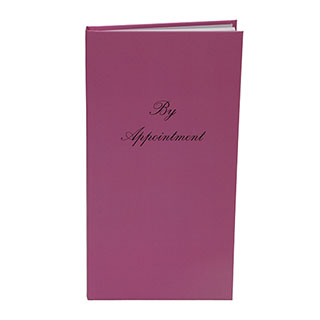 Pink Appointment Book 3 Column