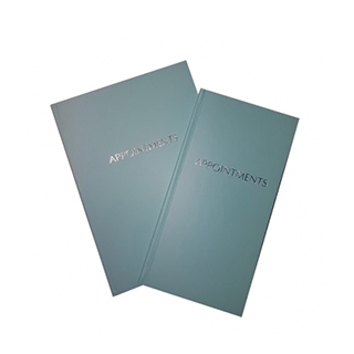 TEAL APPOINTMENT BOOK - 3 COL
