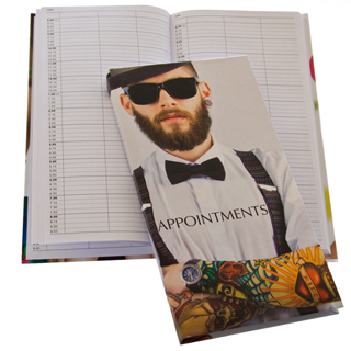 BARBER APPOINTMENT BOOK 3 COLUMN