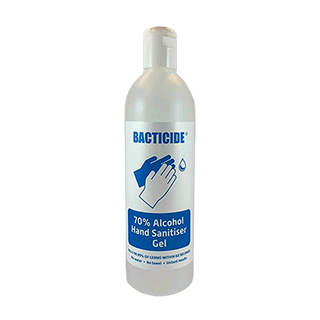 Bacticide 70 Percent Alcohol Hand Sanitizer Gel 400ml