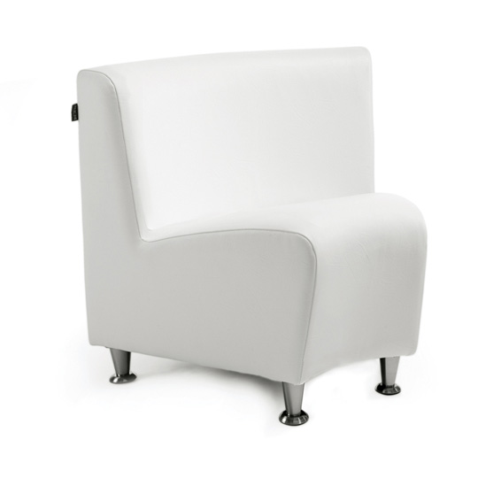 REM Elegance Curved Waiting Chair