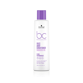 Schwarzkopf Bonacure Frizz Away Conditioner 200ml for Dry/Frizzy Hair