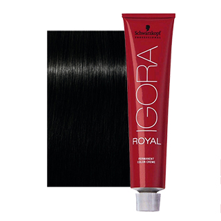 Igora Royal 1-0 Black 60ml