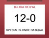 IGORA ROYAL 12-0 SPECIAL BLONDE 60ML