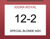 IGORA ROYAL 12-2 SPECIAL BLONDE ASH 60ML