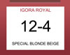 IGORA ROYAL 12-4 SPECIAL BLONDE BEIGE 60ML