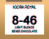 IGORA NUDES 8/46 LIGHT BLONDE BEIGE CHOCOLATE