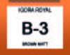 IGORA ROYAL B-3 BROWN MATT 60ML