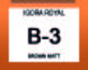 IGORA ROYAL B-3 BROWN MATT 60ML
