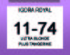 Igora Royal Pearlescence 11-74 Ultra Blonde Plus Tangerine 6