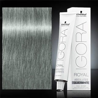 IGORA ROYAL ABSOLUTES SILVER WHITE DOVE GREY 60ML