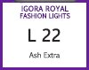 NEW IGORA ROYAL FASHION LIGHTS L-22 DARK BLUE 60ML