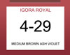 * Igora Royal Metallics 4-29 Medium Brown Ash Violet