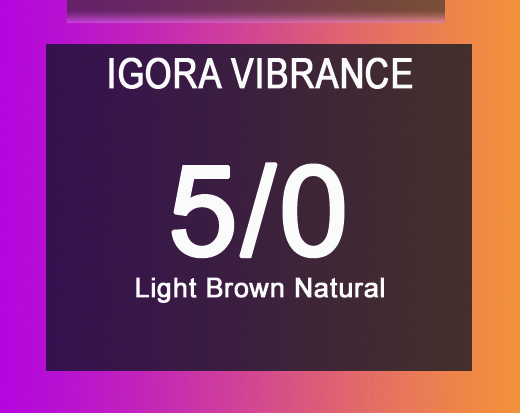 Igora Vibrance 5/0 Light Brown Natural 60ml
