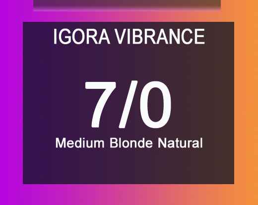 Igora Vibrance 7/0 Medium Blonde Natural 60ml