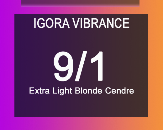 Igora Vibrance 9/1 Extra Light Blonde Cendre 60ml