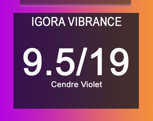 Igora Vibrance 9.5/19 Cendre Violet Toner 60ml