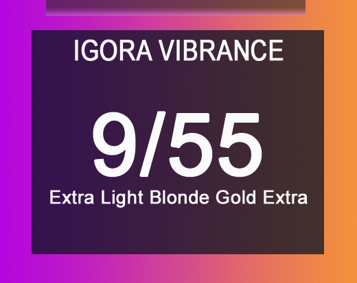 Igora Vibrance 9/55 Extra Light Blonde Gold Extra 60ml