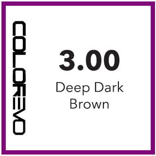 COLOREVO 3/00 DEEP DARK BROWN 100ML