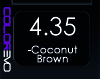 Colorevo 4/35 Medium Brown Coconut 100ml