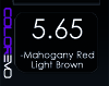 COLOREVO 5/65 MAHOGANY RED LIGHT BROWN 100ML