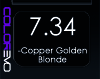 COLOREVO 7/34 COPPER GOLDEN BLOND 100ML