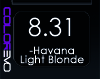 COLOREVO 8/31 HAVANA LIGHT BLOND 100ML