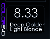 COLOREVO 8/33 DEEP GPOLDEN LIGHT BLOND 100ML