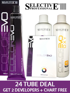 2026 Buy Any 24 Tubes of Colorevo and Get 2 Devlopers and A Shade Chart Foc