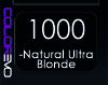 COLOREVO BLONDE 1000 NATURAL ULTRA BLOND 100ML