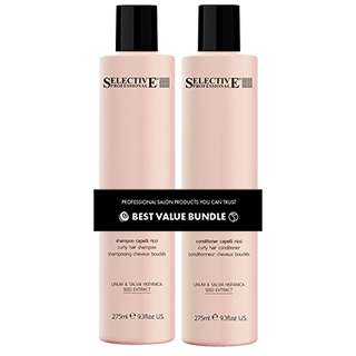 Selective Professional On Care Retail Duo Set - Curl Lover Moisturising For All Types of Curly Hair
