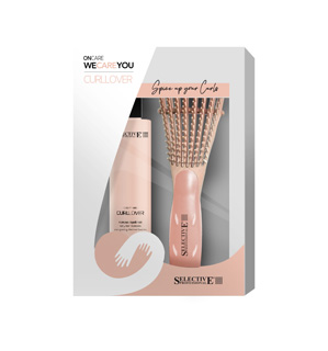 OnCare We Care You Kit - Curly Shampoo 275ml with Foc Brush