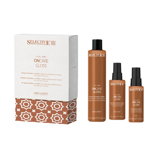 Oncare Gloss Maintenance kit - contains 275ml shampoo, 150ml leave in treatment spray, 100ml spray o