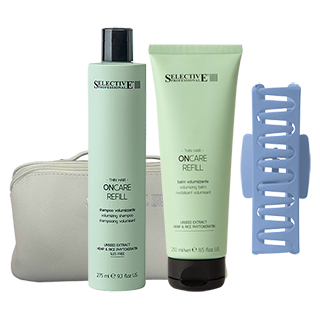 Oncare Xmas Bag - Refill Volumising with Free Claw Clip and Bag