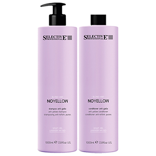 On Care Litre Duo Pack - No Yellow purple toning shampoo for blonde hair