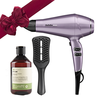 Babyliss Keratin Lustre Blowdry Bundle - Lilac
