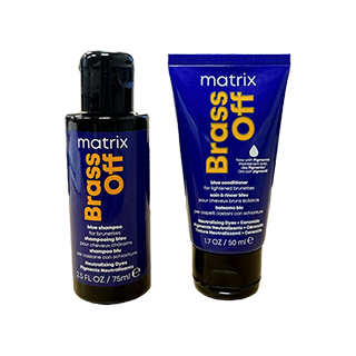 &pound;25 Foc Gift - Matrix Brass Off Mini Duo